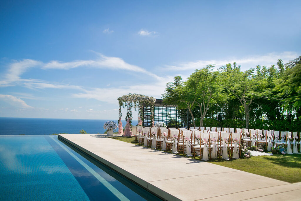 bali wedding villa, uluwatu destination wedding, villa wedding bali, cliffside wedding bali